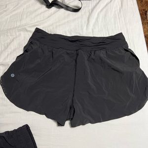 Lululemon fast and free high rise shorts 3”